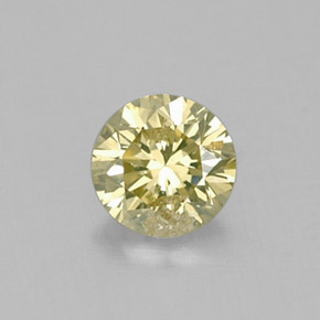 0.15캐럿 천연 샴페인 다이아몬드, 라운드 컷, 3.30 mm, VS