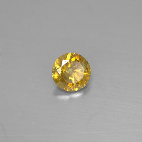0.28캐럿 천연 샴페인 다이아몬드, 라운드 컷, 4.17 mm, VS-SI