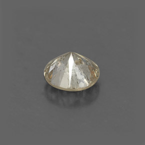 0.20캐럿 천연 샴페인 다이아몬드, 라운드 컷, 3.67 mm, VS-SI