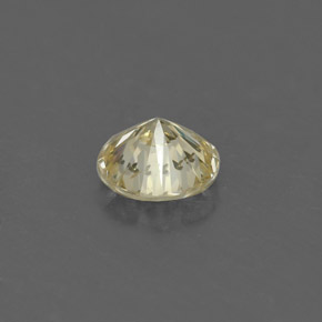 0.16캐럿 천연 팬시 샴페인 다이아몬드, 라운드 컷, 3.48 mm, VS-SI