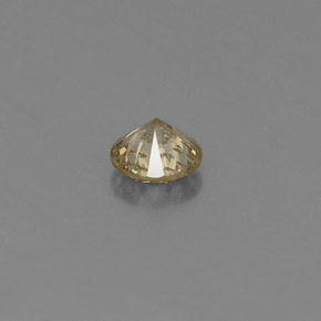 0.20캐럿 천연 샴페인 다이아몬드, 라운드 컷, 3.66 mm, VS
