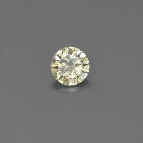 0.15캐럿 천연 샴페인 다이아몬드, 라운드 컷, 3.43 mm, VS