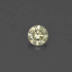 0.20캐럿 천연 샴페인 다이아몬드, 라운드 컷, 3.63 mm, VS