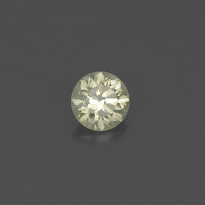 0.20캐럿 천연 샴페인 다이아몬드, 라운드 컷, 3.63 mm, VS
