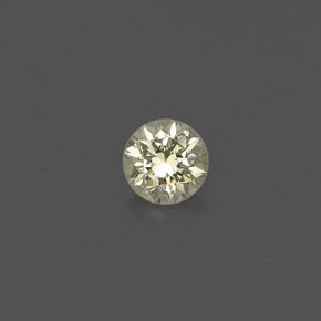 0.14캐럿 천연 팬시 샴페인 다이아몬드, 라운드 컷, 3.31 mm, VS