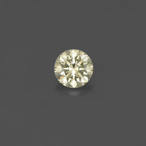 0.15캐럿 천연 샴페인 다이아몬드, 라운드 컷, 3.37 mm, VS