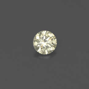 0.15캐럿 천연 샴페인 다이아몬드, 라운드 컷, 3.37 mm, VS