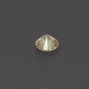 0.15캐럿 천연 팬시 샴페인 다이아몬드, 라운드 컷, 3.39 mm, VS