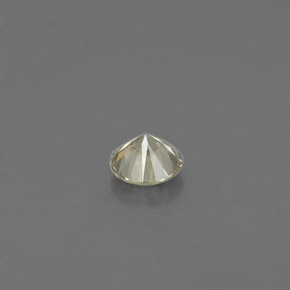 0.10캐럿 천연 샴페인 다이아몬드, 라운드 컷, 2.98 mm, VS