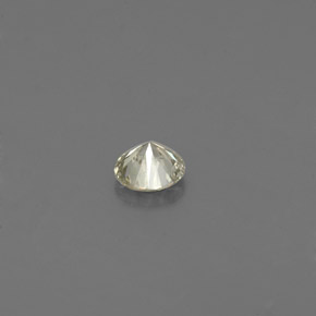 0.09캐럿 천연 샴페인 다이아몬드, 라운드 컷, 2.87 mm, VS