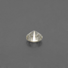 0.08캐럿 천연 샴페인 다이아몬드, 라운드 컷, 2.74 mm, VS