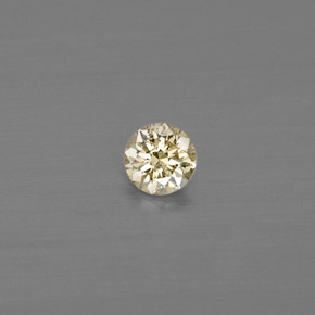 0.08캐럿 천연 샴페인 다이아몬드, 라운드 컷, 2.77 mm, VS