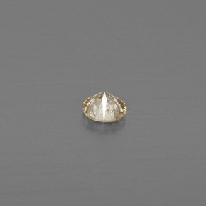 0.08캐럿 천연 샴페인 다이아몬드, 라운드 컷, 2.77 mm, VS