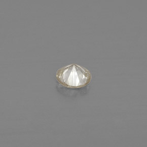 0.10캐럿 천연 샴페인 다이아몬드, 라운드 컷, 2.90 mm, VS