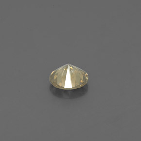 0.20캐럿 천연 샴페인 다이아몬드, 라운드 컷, 3.82 mm, VS