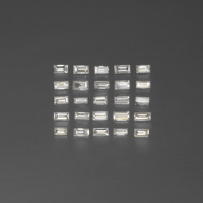 0.42캐럿 천연 화이트 다이아몬드 보석, 바게트, 2.2×1.1 mm, SI