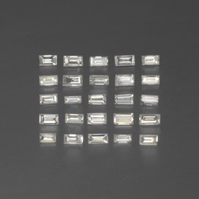 0.42캐럿 천연 화이트 다이아몬드 보석, 바게트, 2.2×1.1 mm, SI