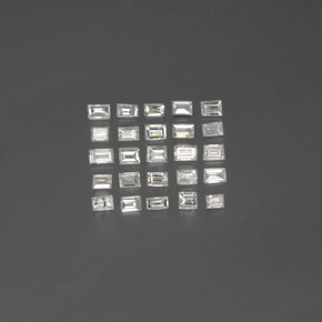캐럿 천연 화이트 다이아몬드 보석, 바게트, 1.9×1.3 mm, SI
