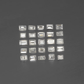 캐럿 천연 화이트 다이아몬드 보석, 바게트, 1.9×1.3 mm, SI