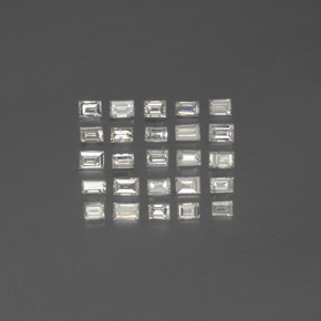 캐럿 천연 화이트 다이아몬드 보석, 바게트, 2.1×1.5 mm, SI