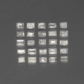 캐럿 천연 화이트 다이아몬드 보석, 바게트, 2.1×1.5 mm, SI