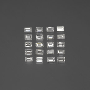 캐럿 천연 화이트 다이아몬드 보석, 바게트, 2.1×1.4 mm, SI