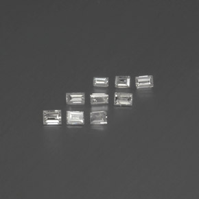 캐럿 천연 하얀색 다이아몬드 보석, 바게트, SI