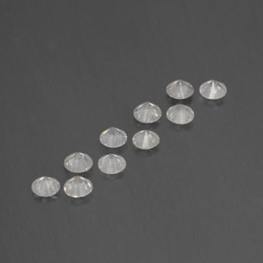캐럿 천연 화이트 다이아몬드 보석, 라운드 컷, 2.63 mm, SI