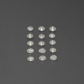 캐럿 천연 화이트 다이아몬드 보석, 라운드 컷, 2.19 mm, SI