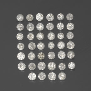 캐럿 천연 하얀색 다이아몬드 보석, 라운드 컷, SI