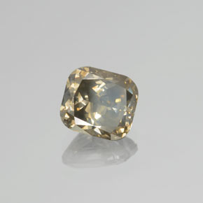 1.78캐럿 천연 샴페인 다이아몬드, 쿠션 컷, 7.2×6.6 mm, SI