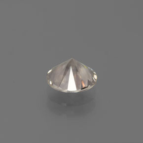 1.01캐럿 천연 샴페인 다이아몬드, 라운드 컷, 6.32 mm, SI