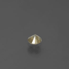 0.17캐럿 천연 샴페인 다이아몬드, 라운드 컷, SI