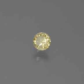 0.16캐럿 천연 샴페인 다이아몬드, 라운드 컷, 3.42 mm, SI