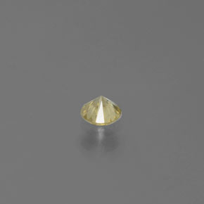 0.16캐럿 천연 샴페인 다이아몬드, 라운드 컷, 3.42 mm, SI