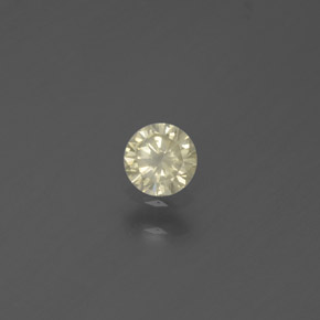 0.18캐럿 천연 샴페인 다이아몬드, 라운드 컷, 3.68 mm, SI