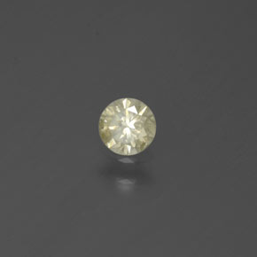 0.18캐럿 천연 샴페인 다이아몬드, 라운드 컷, 3.61 mm, SI
