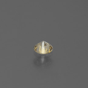 0.12캐럿 천연 샴페인 다이아몬드, 라운드 컷, 3.17 mm, SI