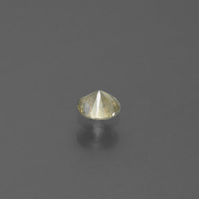 0.13캐럿 천연 샴페인 다이아몬드, 라운드 컷, 3.21 mm, SI