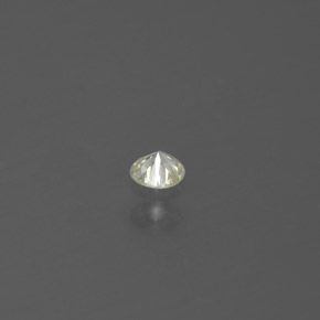 0.06캐럿 천연 샴페인 다이아몬드, 라운드 컷, 2.48 mm, SI