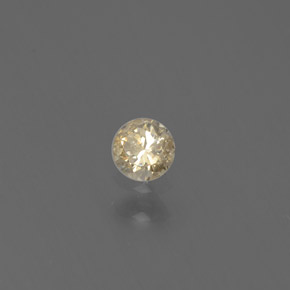 0.12캐럿 천연 샴페인 다이아몬드, 라운드 컷, 3.10 mm, SI