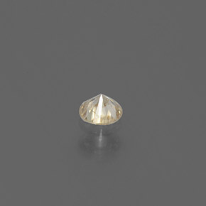 0.12캐럿 천연 샴페인 다이아몬드, 라운드 컷, 3.10 mm, SI