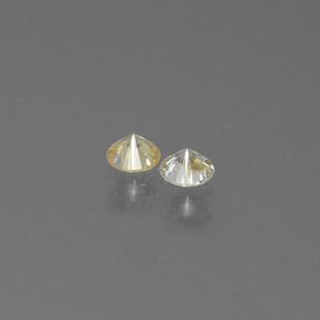 캐럿 천연 샴페인 다이아몬드 보석, 라운드 컷, 2.76 mm, SI