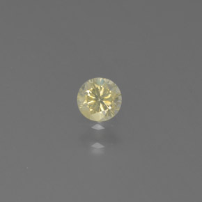 0.14캐럿 천연 샴페인 다이아몬드, 라운드 컷, 3.28 mm, SI
