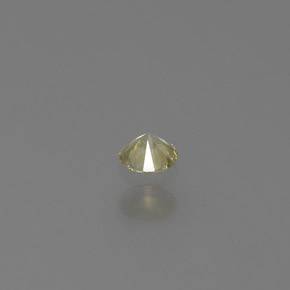 0.06캐럿 천연 샴페인 다이아몬드, 라운드 컷, 2.54 mm, SI