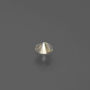 0.13캐럿 천연 샴페인 다이아몬드, 라운드 컷, 3.29 mm, SI