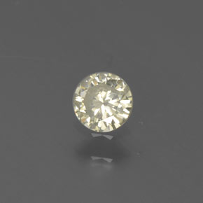 0.15캐럿 천연 샴페인 다이아몬드, 라운드 컷, 3.53 mm, SI