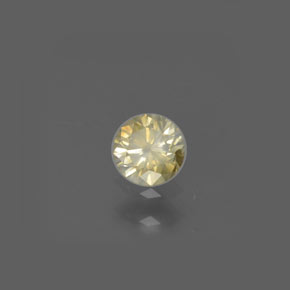 0.17캐럿 천연 샴페인 다이아몬드, 라운드 컷, 3.56 mm, SI