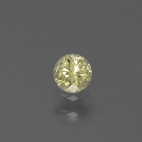 0.17캐럿 천연 샴페인 다이아몬드, 라운드 컷, 3.25 mm, SI