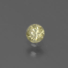 0.17캐럿 천연 샴페인 다이아몬드, 라운드 컷, 3.25 mm, SI
